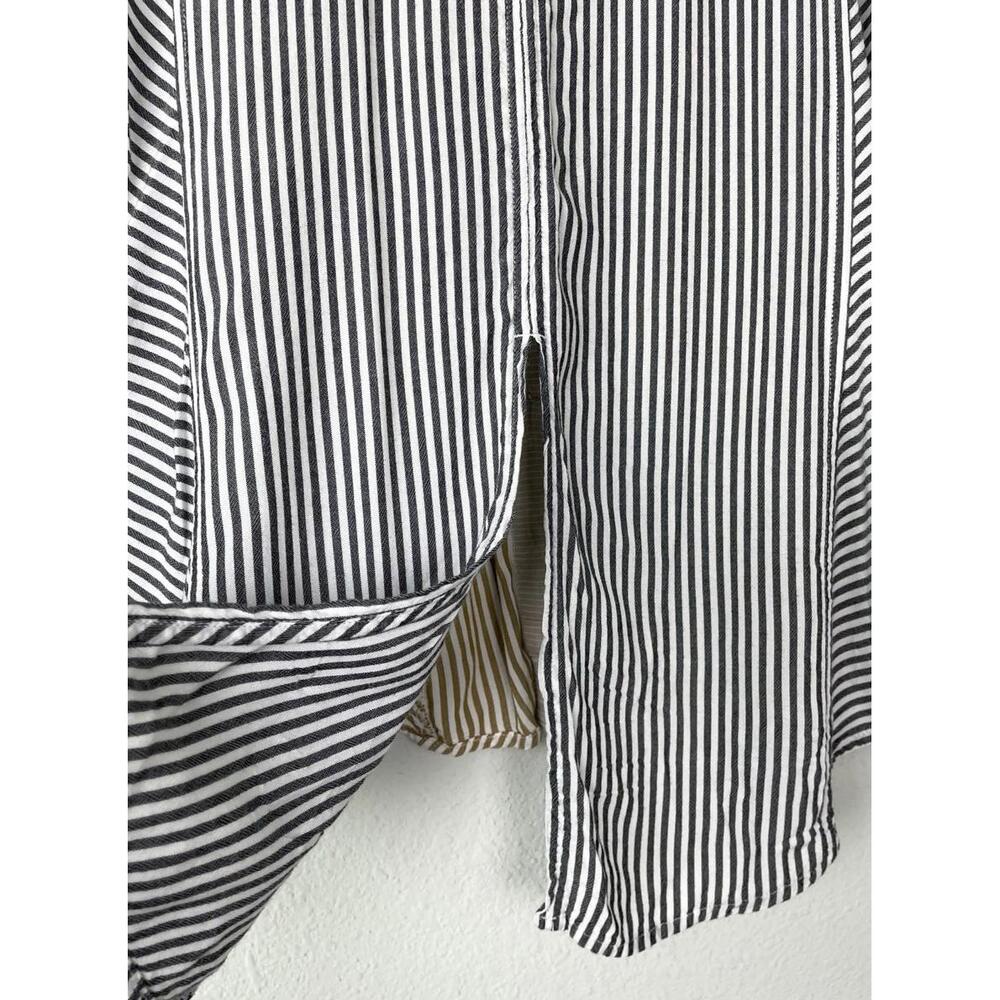 Free People Women’s Cape Town Striped Lightweight Button Front Shirt Size Small - Picture 4 of 10